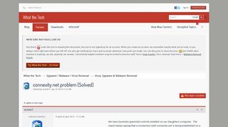 connexity.net problem [Solved] - Virus, Spyware & Malware Removal ...