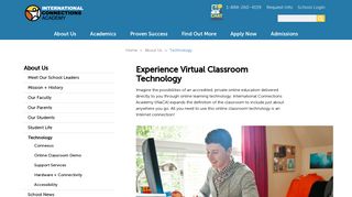 Online Classroom Technology | Connexus | Connections Academy