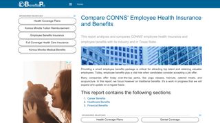 Compare CONNS' Employee Health Insurance and Benefits ...