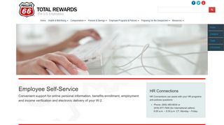 Phillips 66 Total Rewards - Employee Self-Service