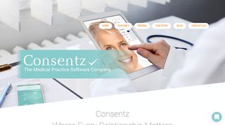 Consentz | The Practice Management Software Company
