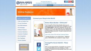 ConsignPro Online Features