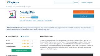 ConsignPro Reviews and Pricing - 2019 - Capterra