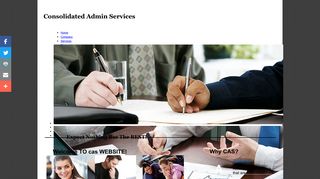 Consolidated Admin Services