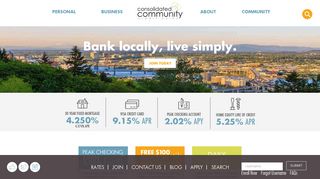 Consolidated Community Credit Union - Banking