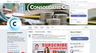 Consolidated Credit (@ConsolidatedUS) | Twitter