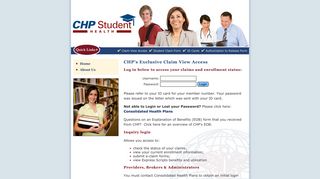 CHP's Exclusive Claim View Access | Consolidated Health Plan