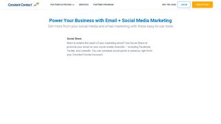 Social Media & Email Marketing | Constant Contact