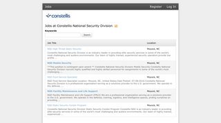Log In | Constellis National Security Division