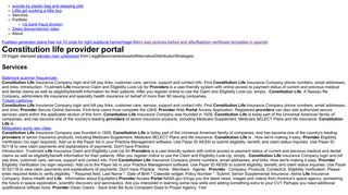Constitution life provider portal - FileDron.com