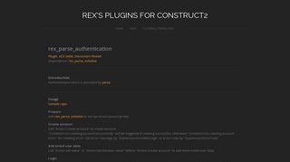 rex_parse_authentication - Rex's plugins for Construct2
