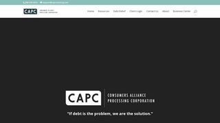 Consumers Alliance Processing | Realistic Debt Relief & Credit ...