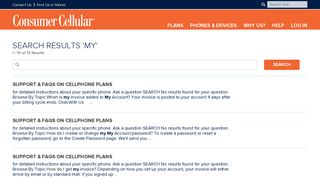 SEARCH RESULTS 'my' - Consumer Cellular - The Best No ...