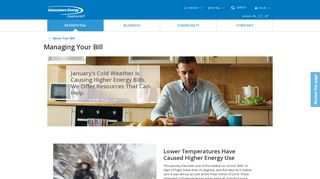 Managing Your Bill | Consumers Energy