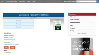 Consumers Federal Credit Union - Brooklyn, NY