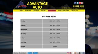 Contact Advantage Auto Dealership Lovespark IL 61111
