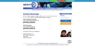 Advantage Finance Ltd | Contact Advantage