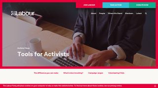 Tools for Activists - The Labour Party