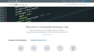 Contactlab Developer Site