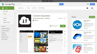 Content Anywhere - Apps on Google Play
