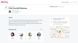 First Contiki Meetup | Meetup