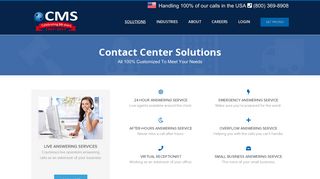 Contact Center Solutions — Continental Message Solution