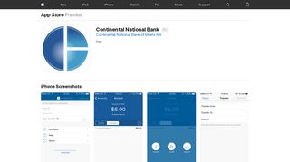 Continental National Bank on the App Store - iTunes - Apple