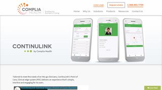 ContinuLink | Home Health Point of Care Software | Complia Health