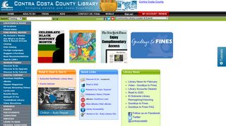 Contra Costa County Library: ccclib.org