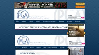 Contract Services Safety Pass Program Courses FAQ - Producers Guild