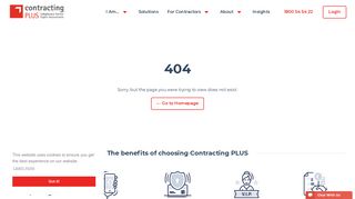 Login Here - Contracting Plus