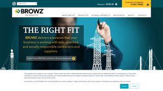 BROWZ Contractor Management Services, Prequalification