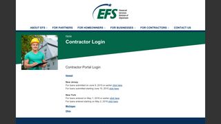 Contractor Login | Energy Finance Solutions