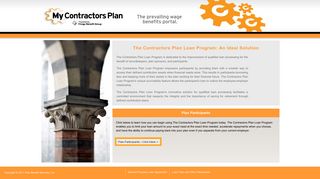 The Contractors Plan - Home Page