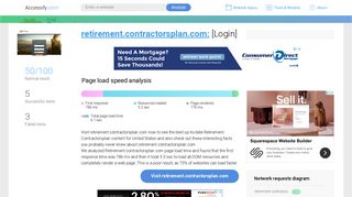 Access retirement.contractorsplan.com. [Login]