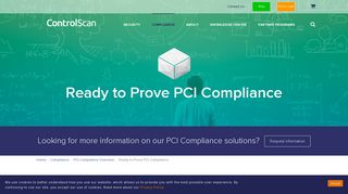 Ready to Prove PCI Compliance? | ControlScan Compliance Solutions
