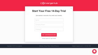 Signup for the Best Small Business CRM ConvergeHub