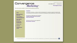 Careers - Convergence Marketing - The full service leader in retail ...