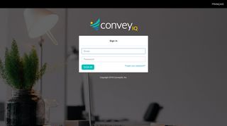 Sign in | Convey