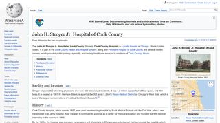 John H. Stroger Jr. Hospital of Cook County - Wikipedia