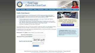 Traffic Ticket Search - Cook County Clerk of the Circuit Court - Online ...