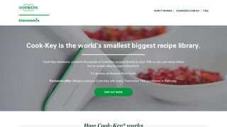 Thermomix TM5 Cook-Key | The world's smallest biggest recipe library