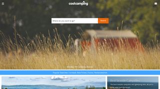 Cool Camping: Campsites & Glamping in the UK and Europe - Special ...