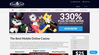 Mobile Online Casino: Your Favorite Games on the Go | CoolCat Casino