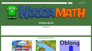 Math Games over 1000 free games - Hooda Math - hoodamath.com