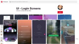 45 Best UI - Login Screens images | Design web, UI Design, App login