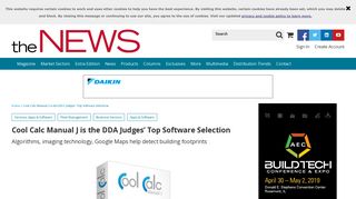 Cool Calc Manual J is the DDA Judges' Top Software Selection | 2015 ...
