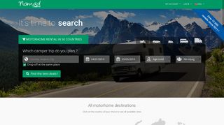 CoolDrive Nomad: Motorhome rental in 50 countries