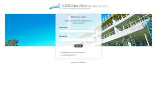 COOLNet Dev&Test login - infinitesource.com