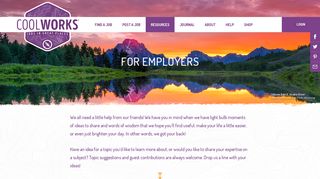 For Employers – CoolWorks.com